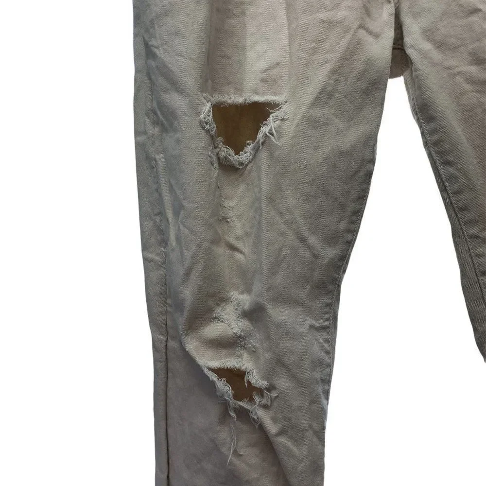 True Religion Geno Relaxed Slim Cream Pants 38 Waist 40 Length 33
